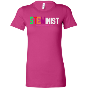 "STEMinist" Fitted Tee in Colors