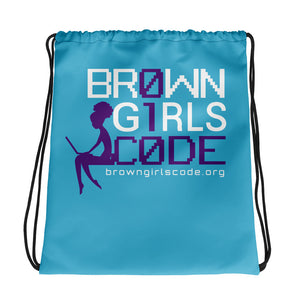Brown Girls Code -Drawstring bag