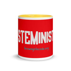 'STEMinist' Mug with Color Inside
