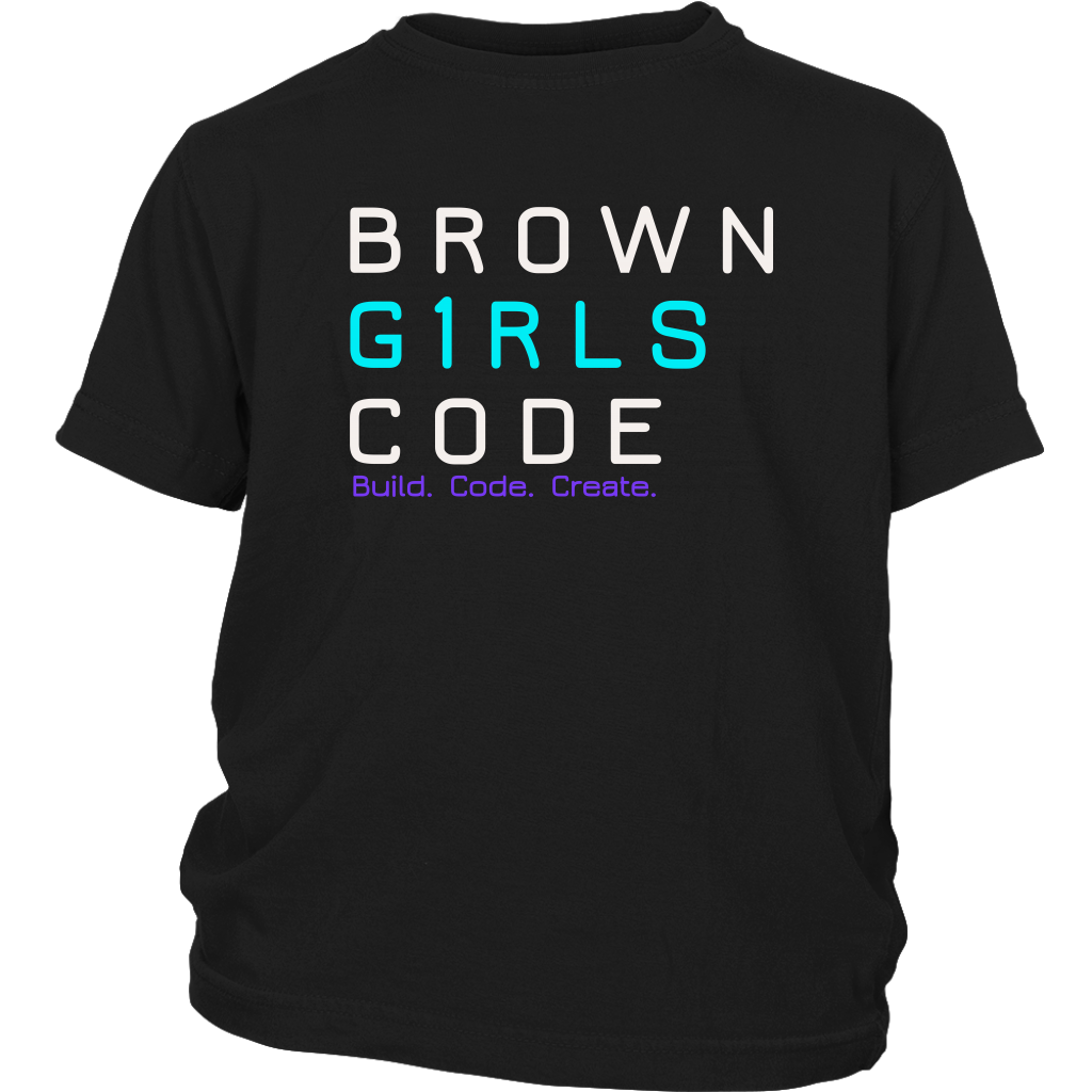 Brown Girls Code - BCC YOUTH Tee (2 colors)